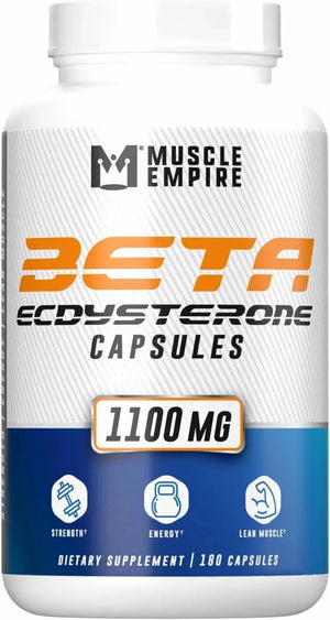 MUSCLE EMPIRE - Muscle Empire Beta-Ecdysterone 1100Mg. 180 Capsulas - The Red Vitamin MX - Suplementos Alimenticios - {{ shop.shopifyCountryName }}