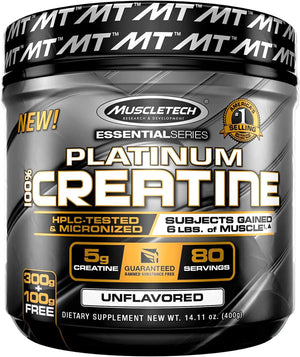 MUSCLETECH - MuscleTech Platinum Creatine Monohydrate Powder 80 Servicios 400Gr. - The Red Vitamin MX - Suplementos Alimenticios - {{ shop.shopifyCountryName }}