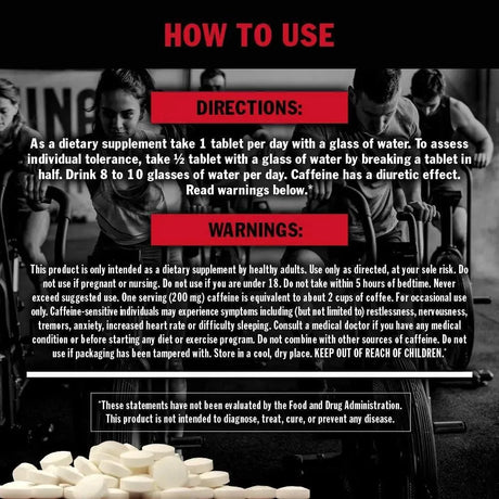 MUTANT - Mutant Caffeine 240 Tabletas - The Red Vitamin MX - Suplementos Alimenticios - {{ shop.shopifyCountryName }}