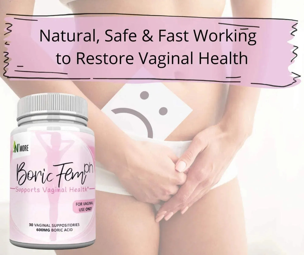 N'MORE - N'More Boric Acid Vaginal Suppositories 600Mg. 30 Supositorios - The Red Vitamin MX - Supositorios De Ácido Bórico - {{ shop.shopifyCountryName }}