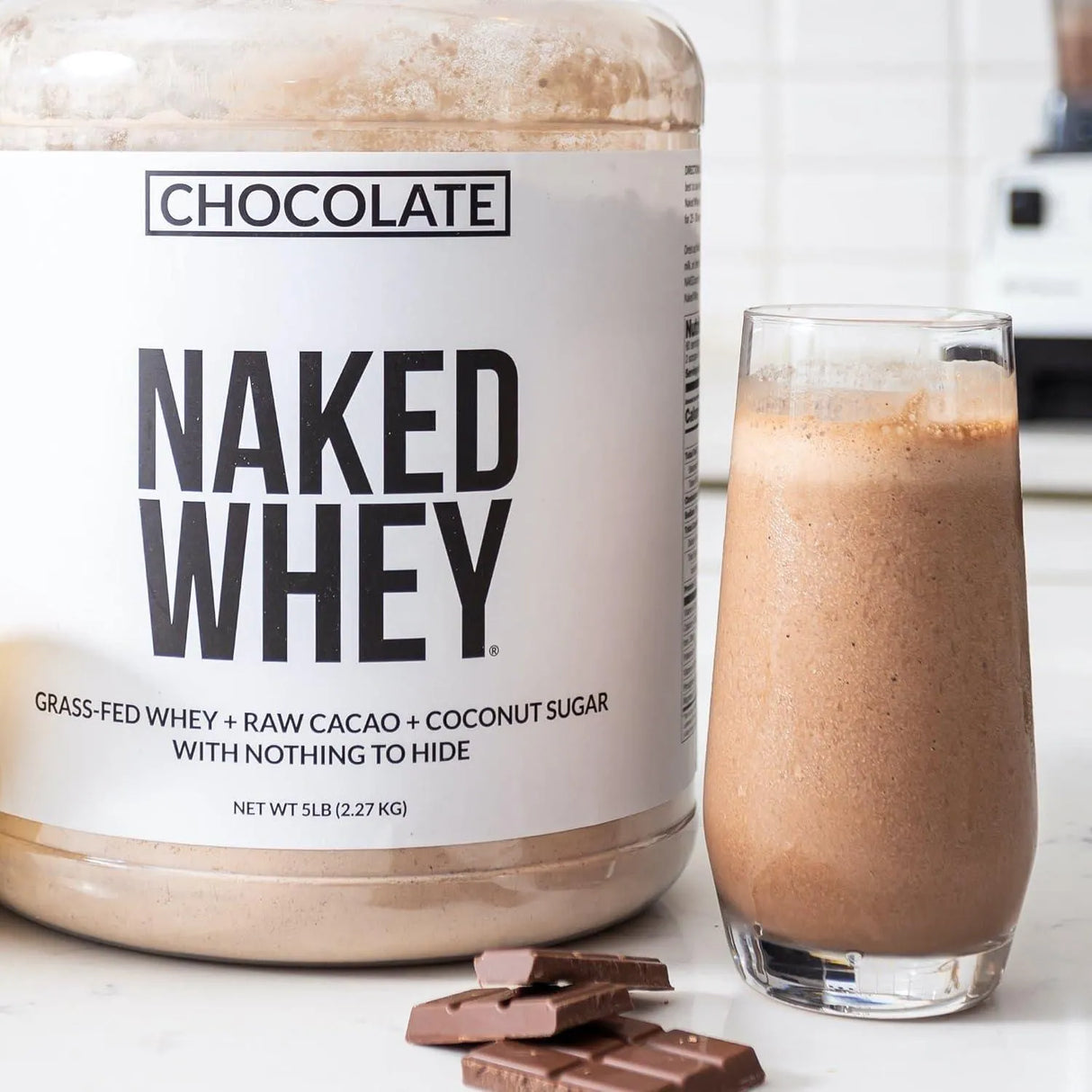 NAKED NUTRITION - NAKED Whey Chocolate Protein Powder 24 Servicios 907Gr. - The Red Vitamin MX - Suplementos Alimenticios - {{ shop.shopifyCountryName }}