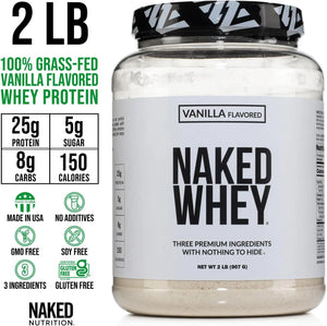 NAKED NUTRITION - NAKED Whey Vanilla Protein Powder 907Gr. - The Red Vitamin MX - Suplementos Alimenticios - {{ shop.shopifyCountryName }}