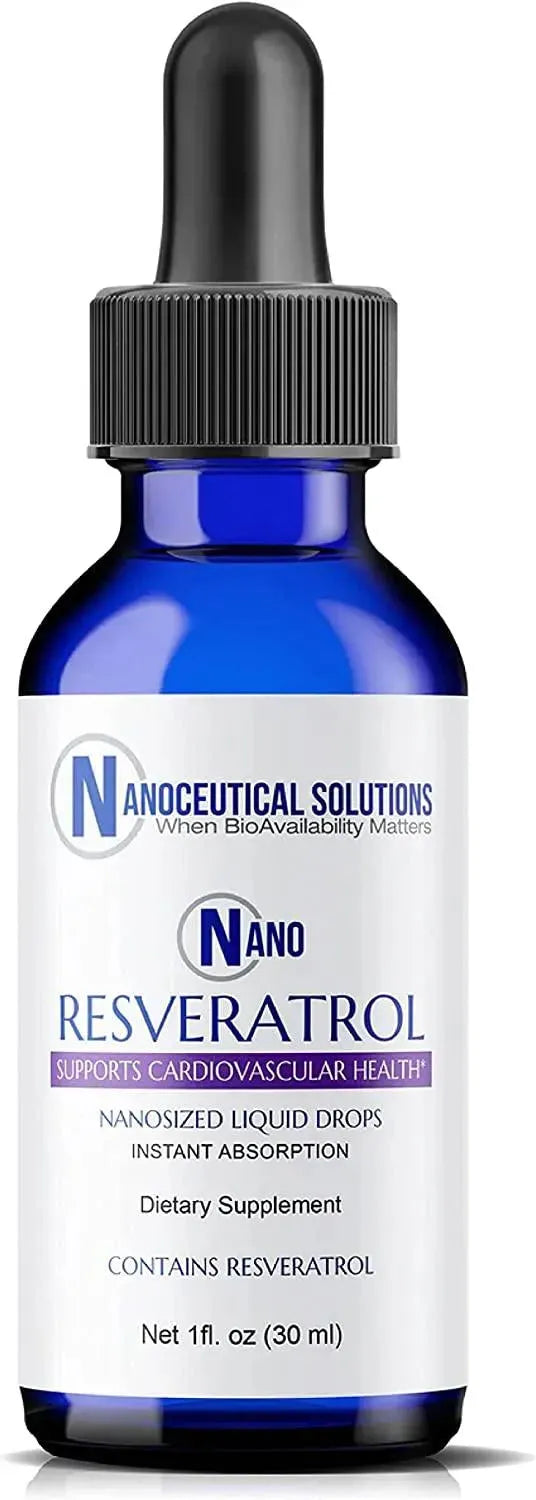 NANOCEUTICAL SOLUTIONS - Nanoceutical Solutions Nano Resveratrol Liquid Drops 30Ml. - The Red Vitamin MX - Suplementos Alimenticios - {{ shop.shopifyCountryName }}