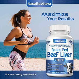 NASA BEAHAVA - NASA Beahava Grass Fed Beef Liver 180 Capsulas - The Red Vitamin MX - Suplementos Alimenticios - {{ shop.shopifyCountryName }}