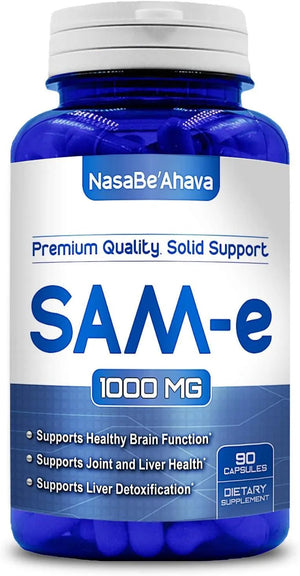 NASA BEAHAVA - NASA BEAHAVA Pure SAM-e 1000Mg. 90 Capsulas - The Red Vitamin MX - Suplementos Alimenticios - {{ shop.shopifyCountryName }}