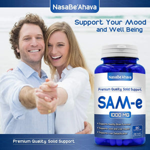 NASA BEAHAVA - NASA BEAHAVA Pure SAM-e 1000Mg. 90 Capsulas - The Red Vitamin MX - Suplementos Alimenticios - {{ shop.shopifyCountryName }}