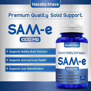 NASA BEAHAVA - NASA BEAHAVA Pure SAM-e 1000Mg. 90 Capsulas - The Red Vitamin MX - Suplementos Alimenticios - {{ shop.shopifyCountryName }}