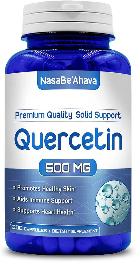 NASA BEAHAVA - NasaBeahava Pure Quercetin 500Mg. 200 Capsulas - The Red Vitamin MX - Suplementos Alimenticios - {{ shop.shopifyCountryName }}