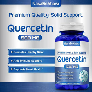 NASA BEAHAVA - NasaBeahava Pure Quercetin 500Mg. 200 Capsulas - The Red Vitamin MX - Suplementos Alimenticios - {{ shop.shopifyCountryName }}