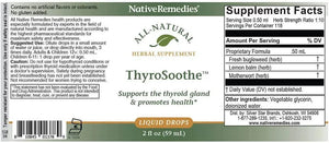 NATIVE REMEDIES - Native Remedies ThyroSoothe 59Ml. - The Red Vitamin MX - Suplementos Alimenticios - {{ shop.shopifyCountryName }}