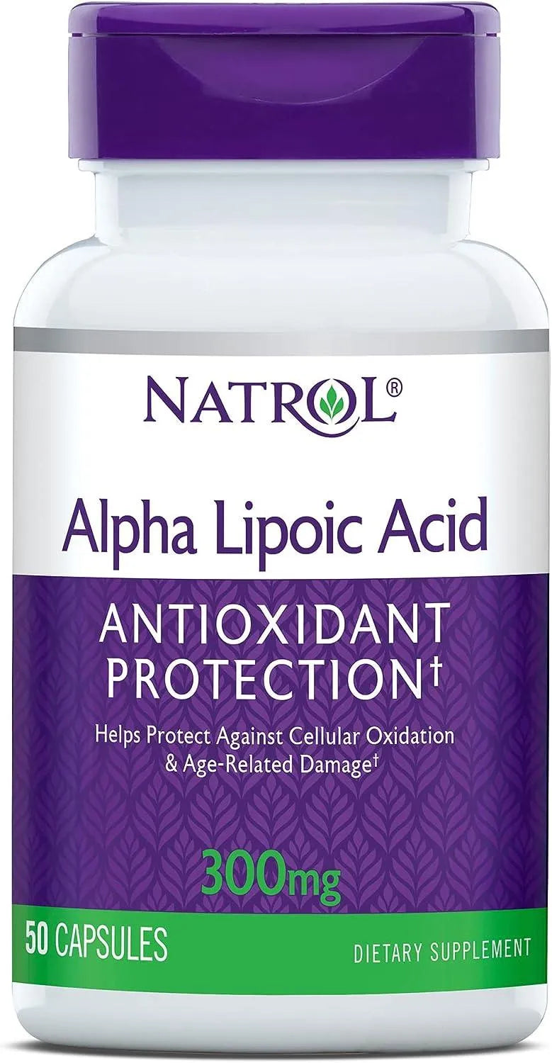 NATROL - Natrol Alpha Lipoic Acid 300Mg. 50 Capsulas - The Red Vitamin MX - Suplementos Alimenticios - {{ shop.shopifyCountryName }}