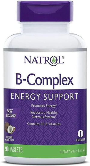 NATROL - Natrol B-Complex Fast Dissolve Tablets 90 Tabletas - The Red Vitamin MX - Suplementos Alimenticios - {{ shop.shopifyCountryName }}