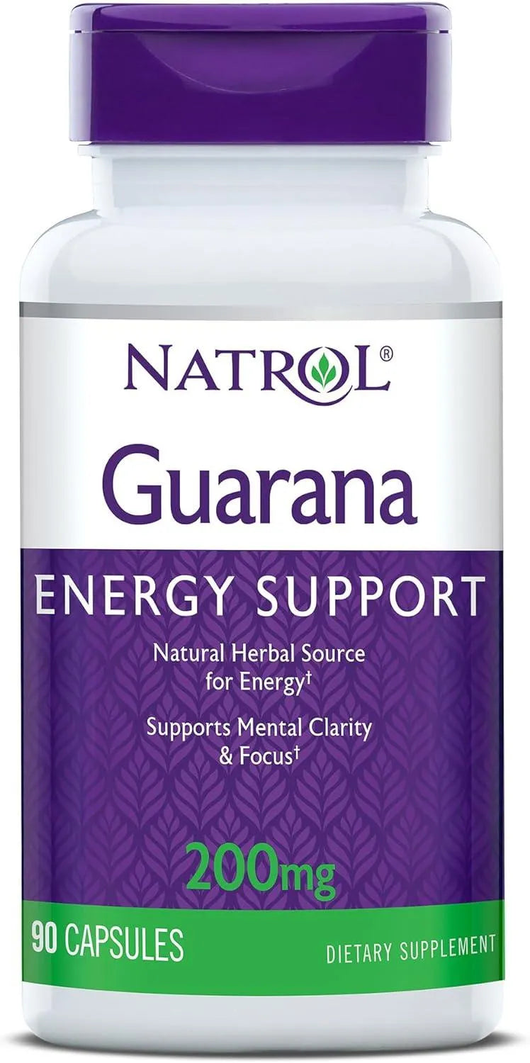 NATROL - Natrol Guarana 200Mg. 90 Capsulas - The Red Vitamin MX - Suplementos Alimenticios - {{ shop.shopifyCountryName }}