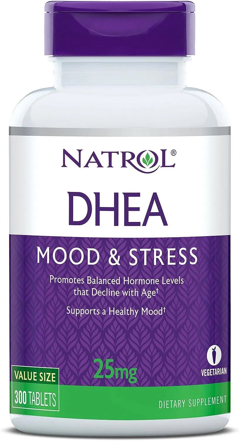 NATROL - Natrol Mood & Stress DHEA 25Mg. 300 Tabletas - The Red Vitamin MX - Suplementos Alimenticios - {{ shop.shopifyCountryName }}