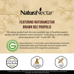 NATURA NECTAR - NaturaNectar Brown Bee Propolis 60 Capsulas - The Red Vitamin MX - Suplementos Alimenticios - {{ shop.shopifyCountryName }}