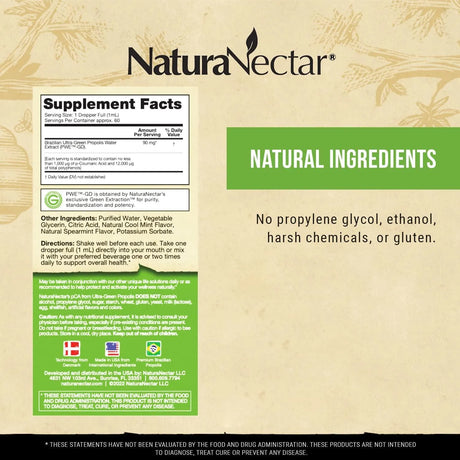 NATURA NECTAR - NaturaNectar p-Ca from Liquid Green Bee Propolis 60Ml. - The Red Vitamin MX - Suplementos Alimenticios - {{ shop.shopifyCountryName }}