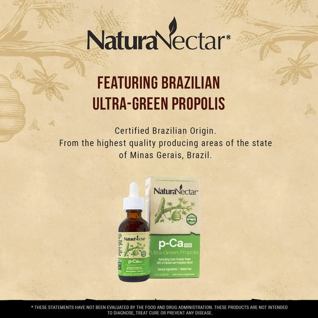 NATURA NECTAR - NaturaNectar p-Ca from Liquid Green Bee Propolis 60Ml. - The Red Vitamin MX - Suplementos Alimenticios - {{ shop.shopifyCountryName }}