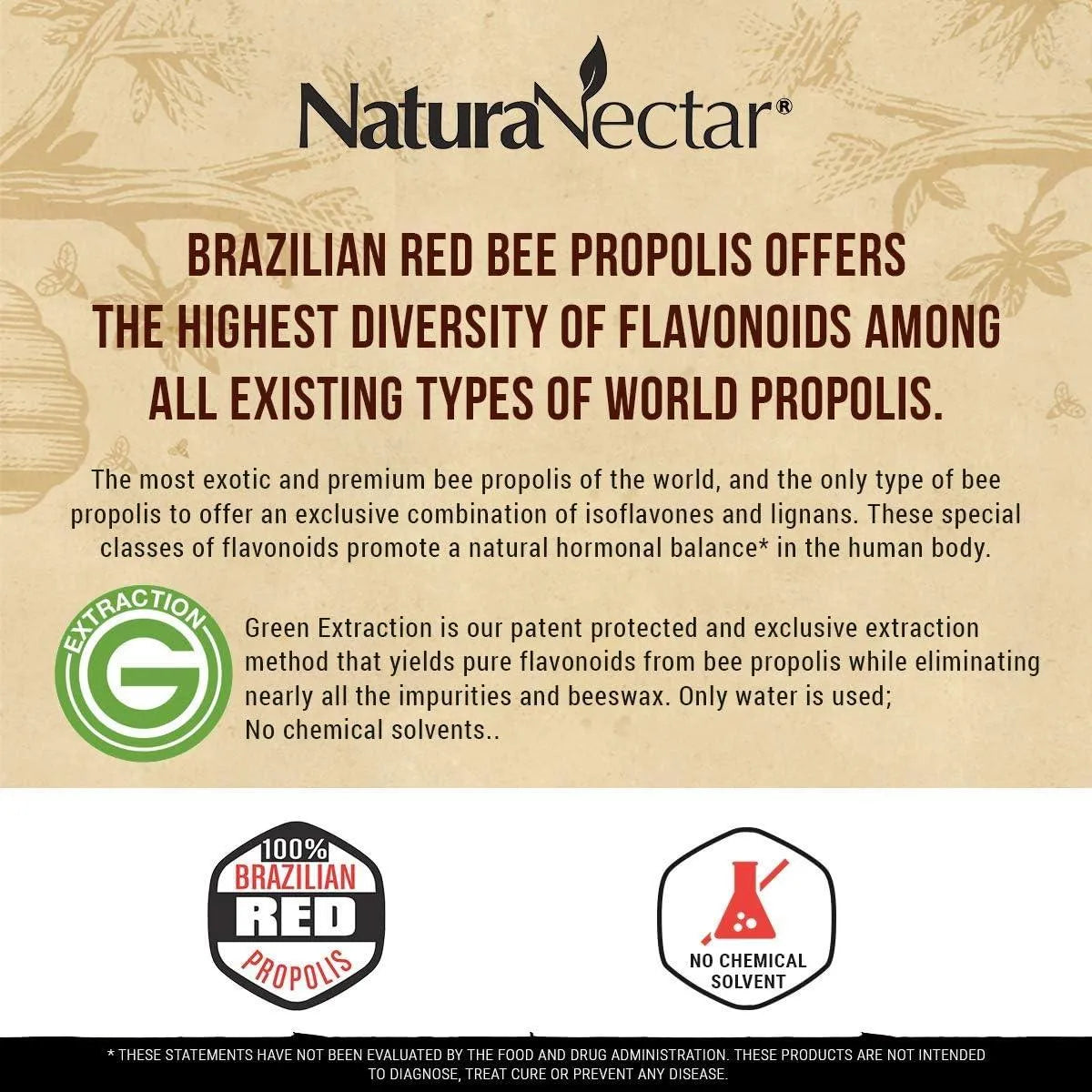 NATURA NECTAR - NaturaNectar Red Bee Propolis 60 Capsulas - The Red Vitamin MX - Suplementos Alimenticios - {{ shop.shopifyCountryName }}