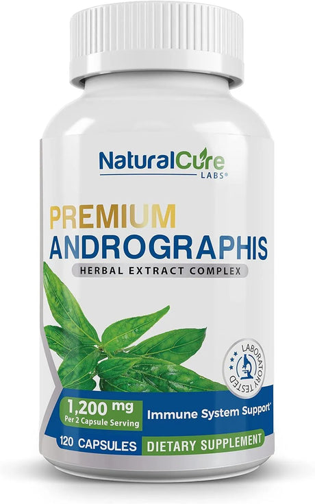 NATURAL CURE LABS - Natural Cure Labs Premium Andrographis Paniculata Extract 1,200Mg. 120 Capsulas - The Red Vitamin MX - Suplementos Alimenticios - {{ shop.shopifyCountryName }}