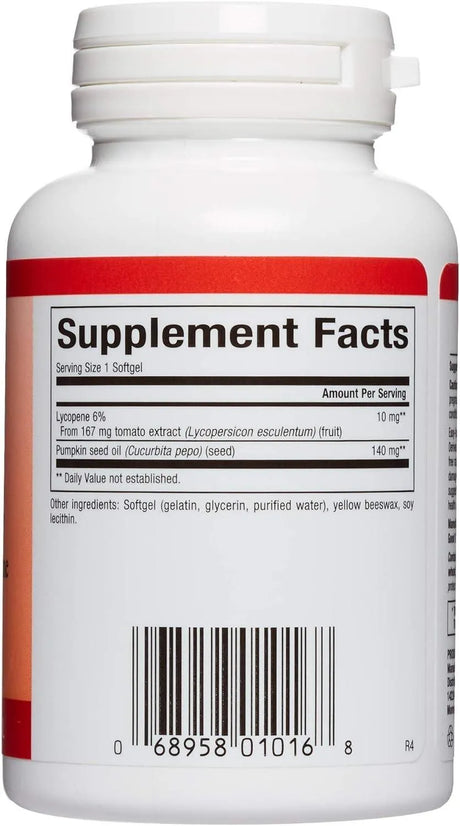 NATURAL FACTORS - Natural Factors Lycopene 10Mg. 60 Capsulas Blandas - The Red Vitamin MX - Suplementos Alimenticios - {{ shop.shopifyCountryName }}