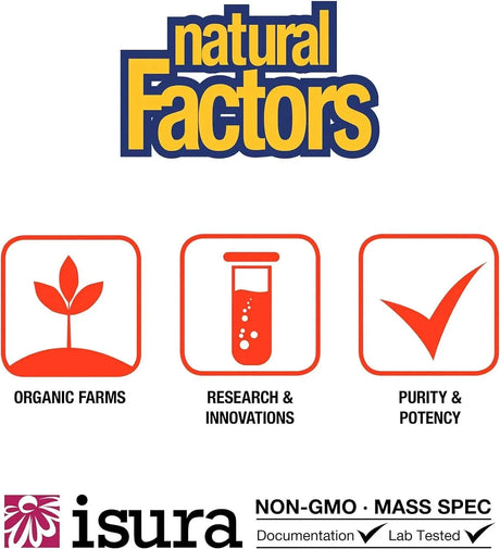 NATURAL FACTORS - Natural Factors MSM Joint Formula 180 Capsulas - The Red Vitamin MX - Suplementos Alimenticios - {{ shop.shopifyCountryName }}