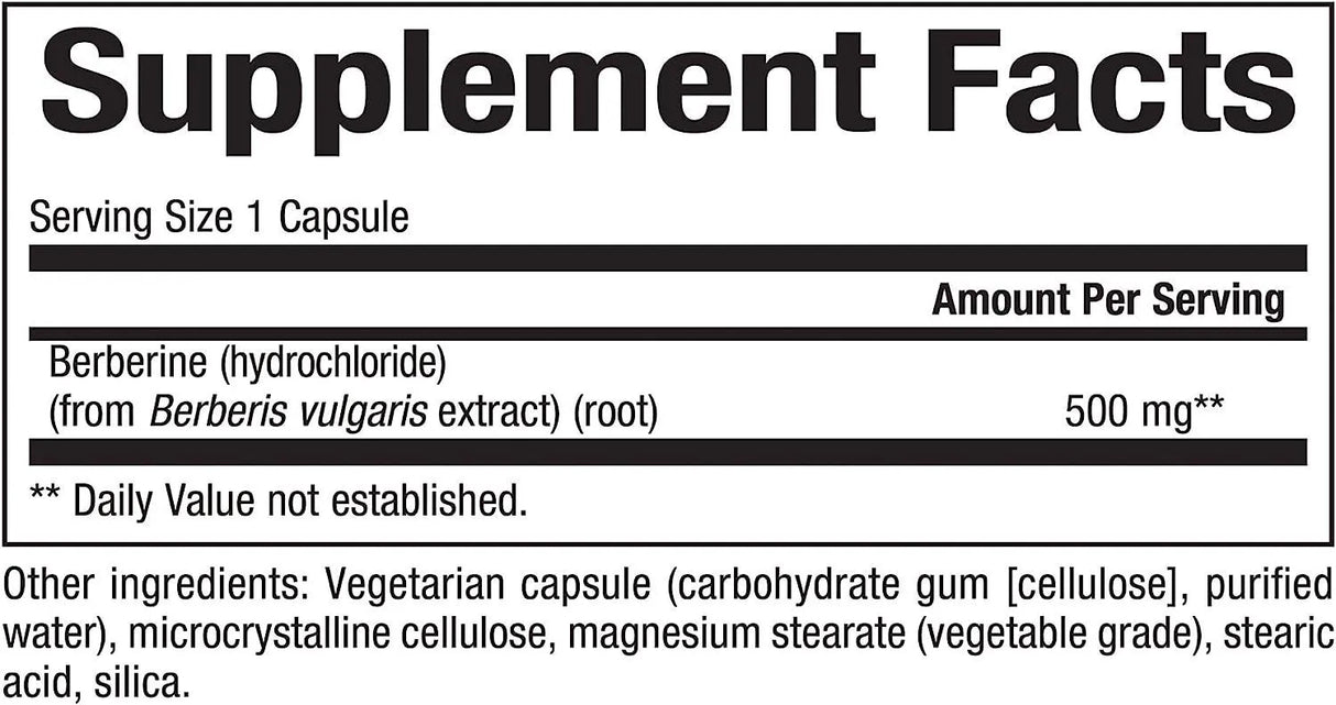 NATURAL FACTORS - Natural Factors WellBetX Berberine 500Mg. 120 Capsulas - The Red Vitamin MX - Suplementos Alimenticios - {{ shop.shopifyCountryName }}