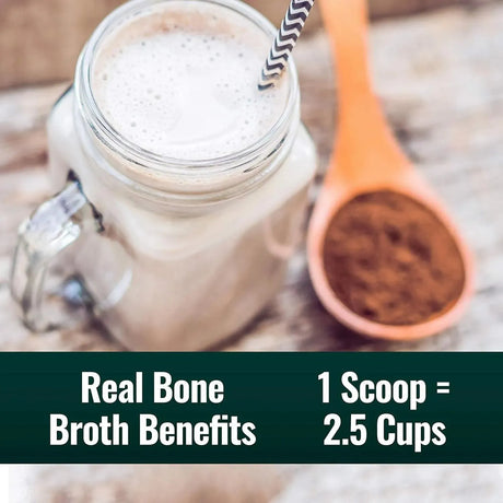 NATURAL FORCE - Natural Force Chocolate Organic Bone Broth Protein Powder 392Gr. - The Red Vitamin MX - Suplementos Alimenticios - {{ shop.shopifyCountryName }}