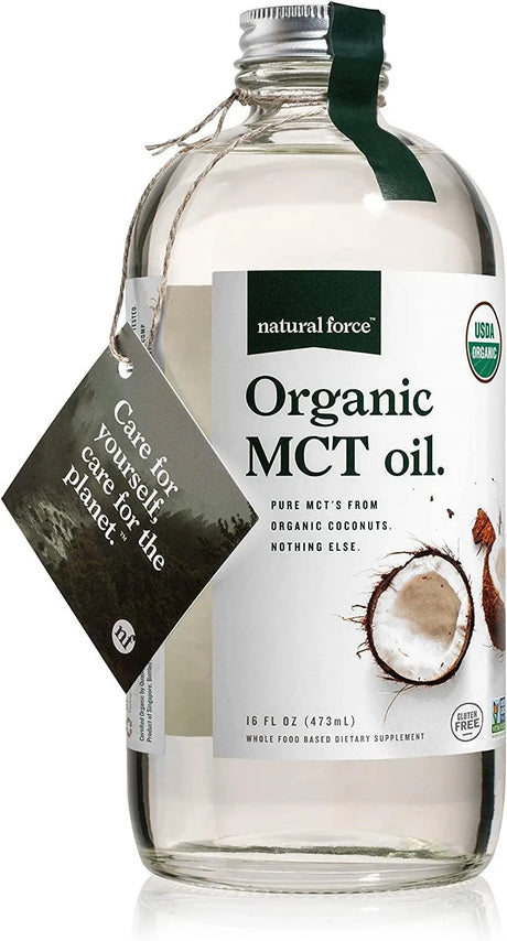 NATURAL FORCE - Natural Force Organic MCT Oil 473Ml. - The Red Vitamin MX - Suplementos Alimenticios - {{ shop.shopifyCountryName }}