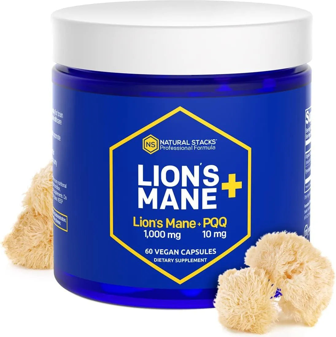 NATURAL STACKS - NATURAL STACKS Lions Mane Supplement 60 Capsulas - The Red Vitamin MX - Suplementos Alimenticios - {{ shop.shopifyCountryName }}