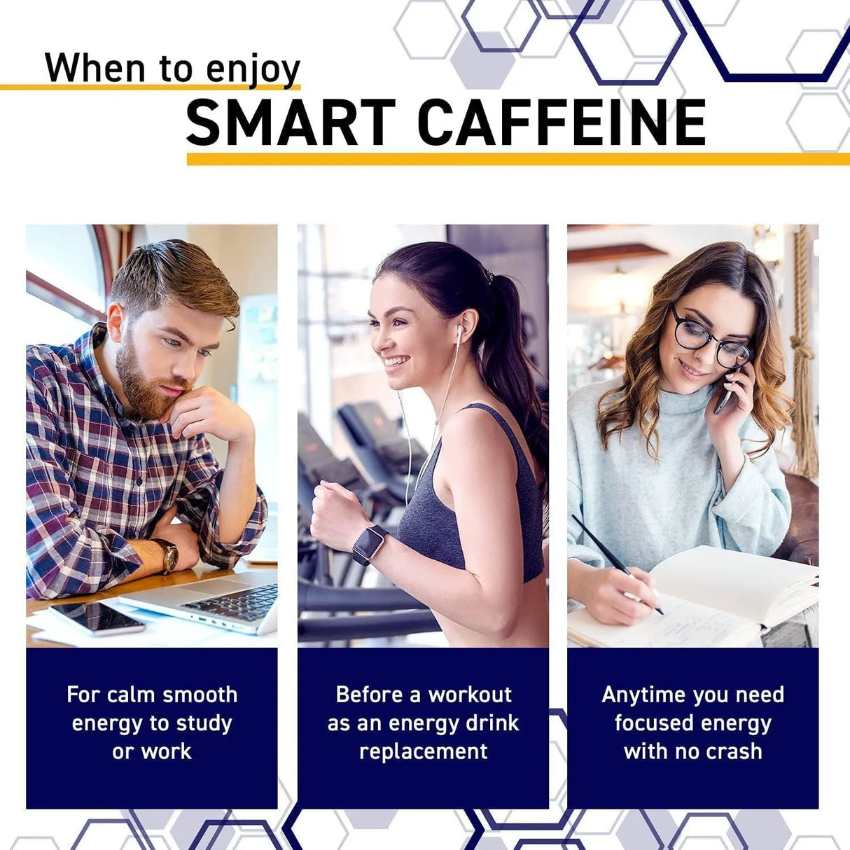 NATURAL STACKS - Natural Stacks Smart Caffeine with L-Theanine 60 Capsulas - The Red Vitamin MX - Suplementos Alimenticios - {{ shop.shopifyCountryName }}