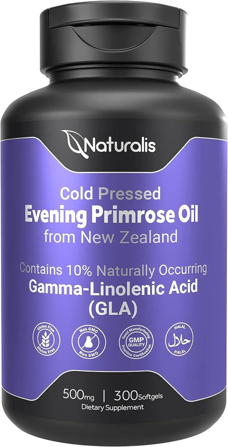 NATURALIS - Naturalis Evening Primrose Oil 500Mg. 300 Capsulas Blandas - The Red Vitamin MX - Suplementos Alimenticios - {{ shop.shopifyCountryName }}