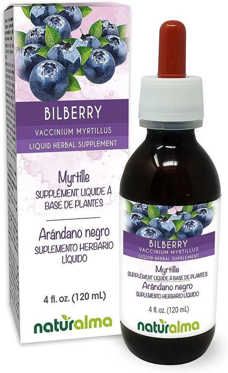 NATURALMA - Naturalma Bilberry Tincture 4 Fl.Oz. - The Red Vitamin MX - Suplementos Alimenticios - {{ shop.shopifyCountryName }}