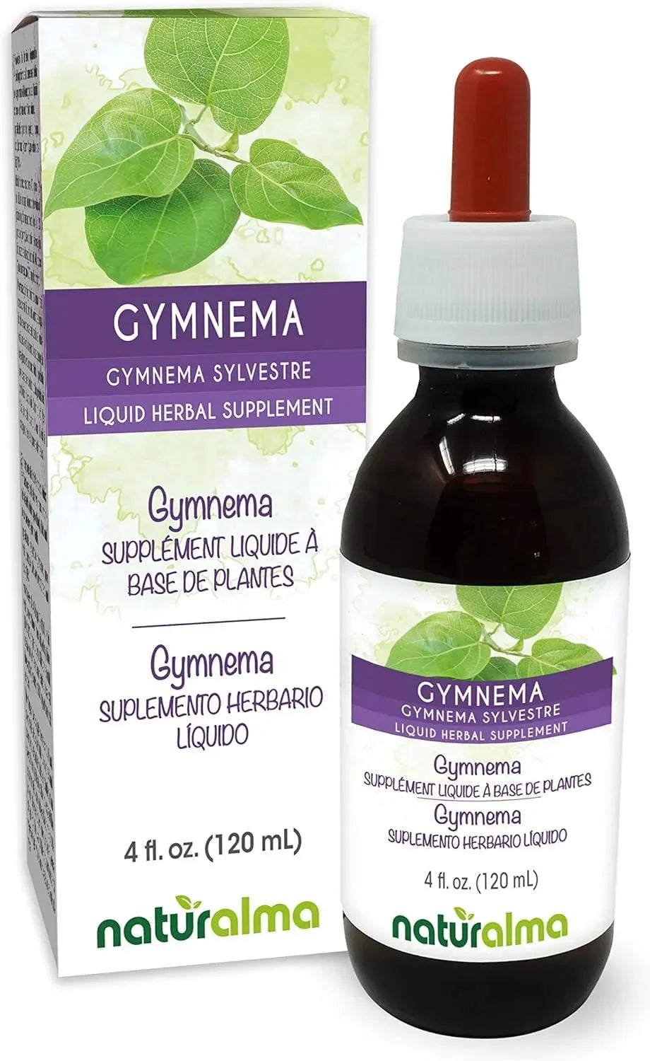 NATURALMA - Naturalma Gymnema Leaf Alcohol-Free Tincture 4 Fl.Oz. - The Red Vitamin MX - Suplementos Alimenticios - {{ shop.shopifyCountryName }}