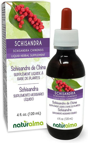 NATURALMA - Naturalma Schisandra Alcohol-Free Tincture 120Ml. - The Red Vitamin MX - Suplementos Alimenticios - {{ shop.shopifyCountryName }}