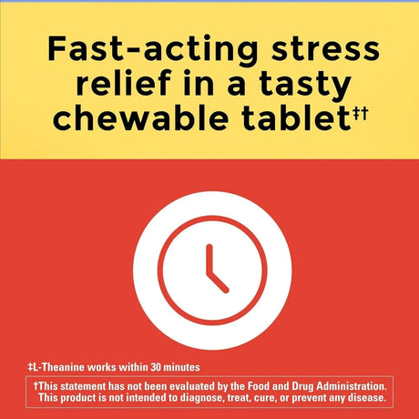 NATURE MADE - Nature Made Chewable L Theanine 200Mg. 50 Tabletas Masticables - The Red Vitamin MX - Suplementos Alimenticios - {{ shop.shopifyCountryName }}