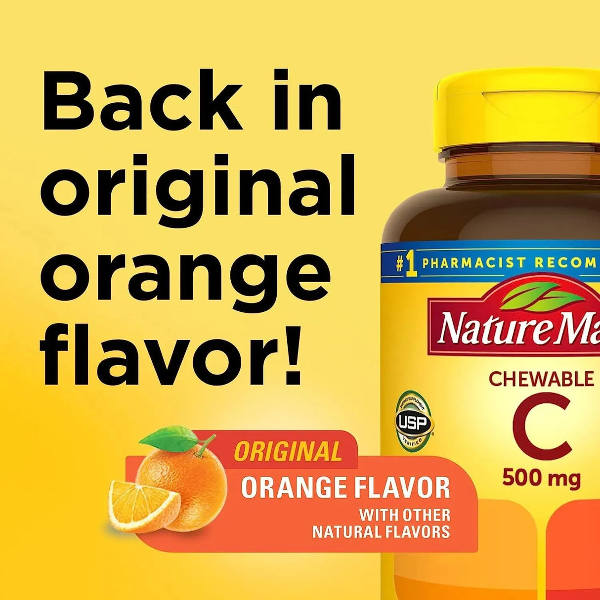 NATURE MADE - Nature Made Chewable Vitamin C 500Mg. 150 Tabletas - The Red Vitamin MX - Suplementos Alimenticios - {{ shop.shopifyCountryName }}
