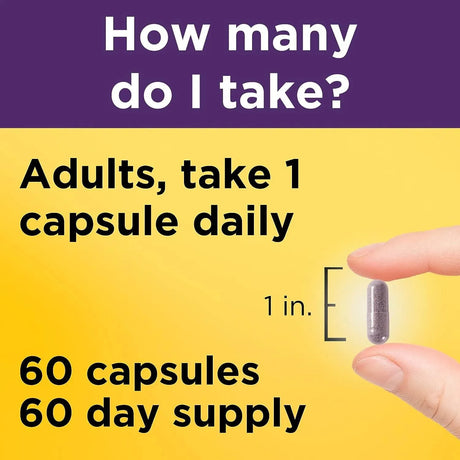 NATURE MADE - Nature Made Elderberry 400Mg. 60 Capsulas - The Red Vitamin MX - Suplementos Alimenticios - {{ shop.shopifyCountryName }}
