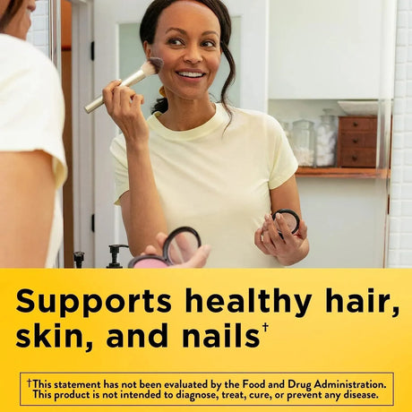 NATURE MADE - Nature Made Hair Skin and Nails with Biotin 2500mcg 60 Capsulas Blandas - The Red Vitamin MX - Suplementos Alimenticios - {{ shop.shopifyCountryName }}