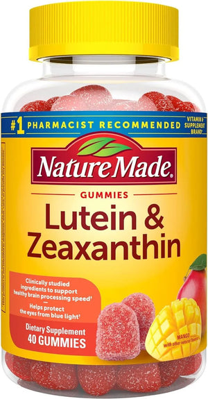 NATURE MADE - Nature Made Lutein & Zeaxanthin 40 Gomitas - The Red Vitamin MX - Suplementos Alimenticios - {{ shop.shopifyCountryName }}