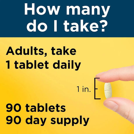 NATURE MADE - Nature Made Multivitamin For Him with No Iron 90 Tabletas - The Red Vitamin MX - Suplementos Alimenticios - {{ shop.shopifyCountryName }}