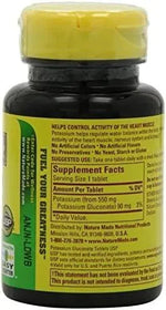 NATURE MADE - Nature Made Potassium Gluconate 550Mg. 100 Tabletas 5 Pack - The Red Vitamin MX - Suplementos Alimenticios - {{ shop.shopifyCountryName }}