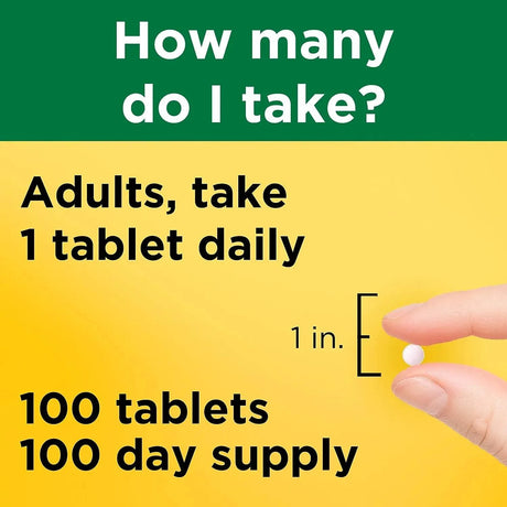 NATURE MADE - Nature Made Vitamin B6 100Mg. 100 Tabletas - The Red Vitamin MX - Suplementos Alimenticios - {{ shop.shopifyCountryName }}