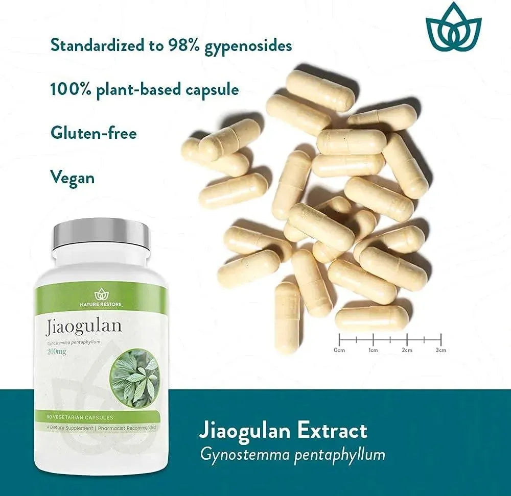 NATURE RESTORE - Nature Restore Jiaogulan Extract Supplement 90 Capsulas - The Red Vitamin MX - Suplementos Alimenticios - {{ shop.shopifyCountryName }}