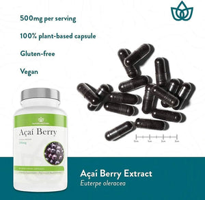 NATURE RESTORE - Nature Restore Organic Acai Berry 90 Capsulas - The Red Vitamin MX - Suplementos Alimenticios - {{ shop.shopifyCountryName }}