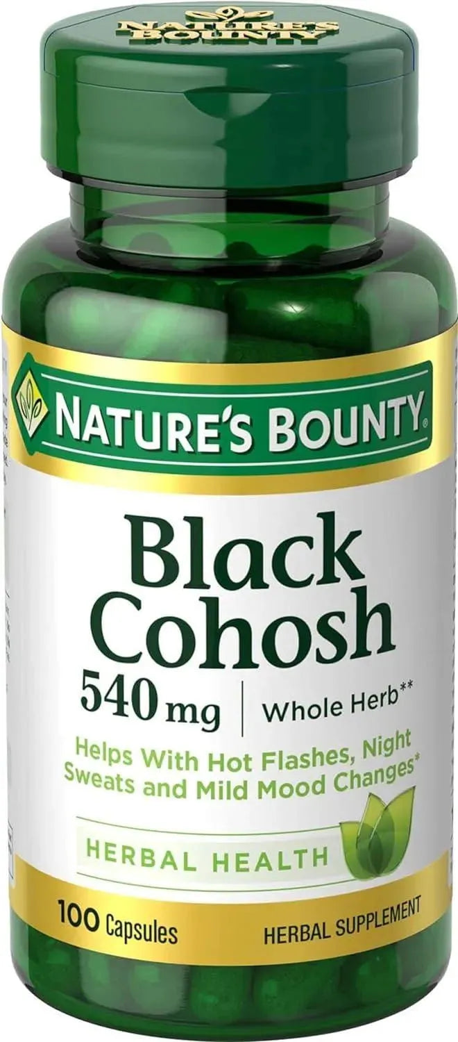 NATURE'S BOUNTY - Nature's Bounty Black Cohosh Root 540Mg. 100 Capsulas - The Red Vitamin MX - Suplementos Alimenticios - {{ shop.shopifyCountryName }}