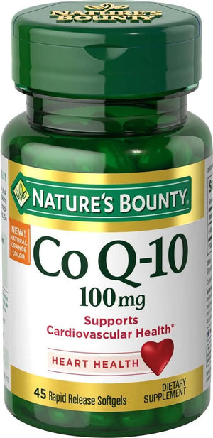 NATURE'S BOUNTY - Nature's Bounty CoQ10 100Mg. 45 Capsulas Blandas - The Red Vitamin MX - Suplementos Alimenticios - {{ shop.shopifyCountryName }}