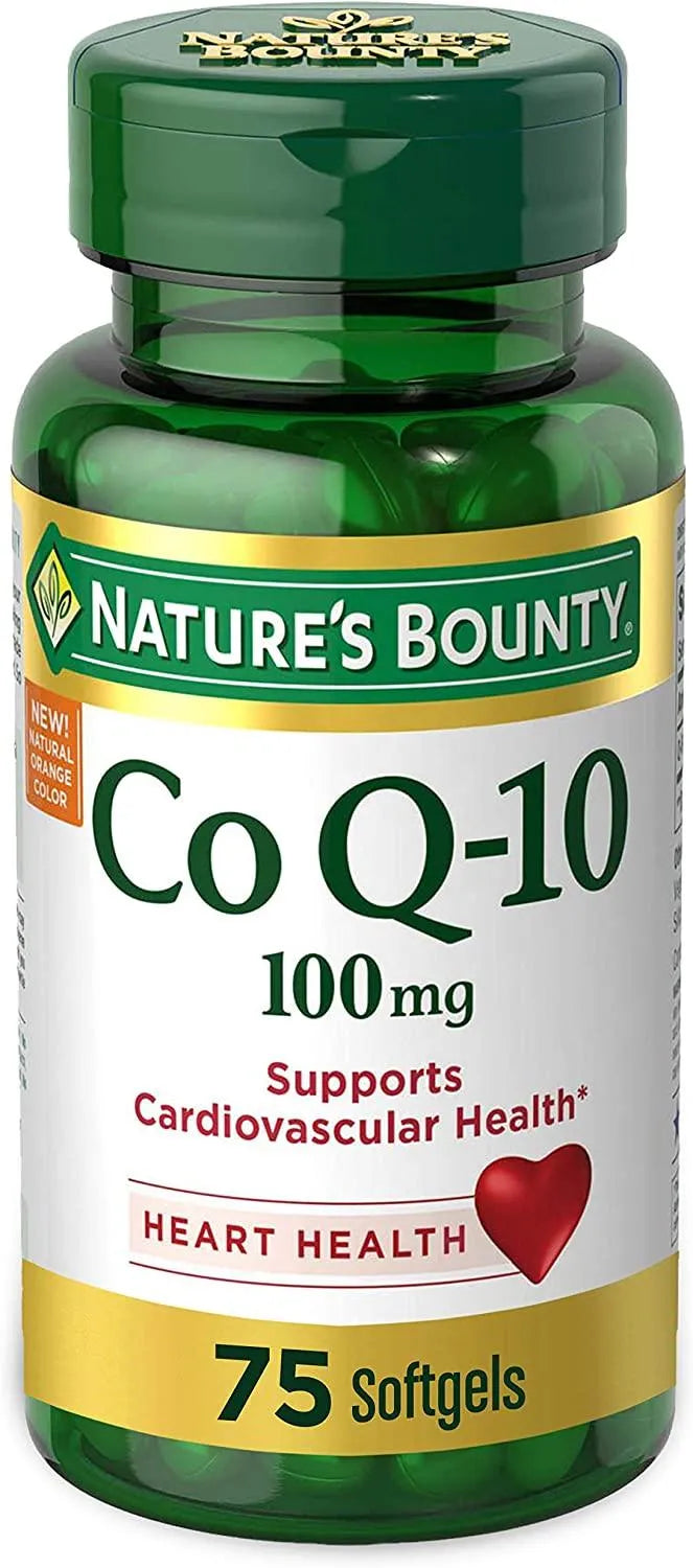 NATURE'S BOUNTY - Nature's Bounty CoQ10 100Mg. 75 Capsulas Blandas - The Red Vitamin MX - Suplementos Alimenticios - {{ shop.shopifyCountryName }}