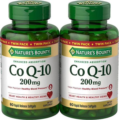 NATURE'S BOUNTY - Nature’s Bounty CoQ10 200Mg. 80 Capsulas Blandas 2 Pack - The Red Vitamin MX - Suplementos Alimenticios - {{ shop.shopifyCountryName }}