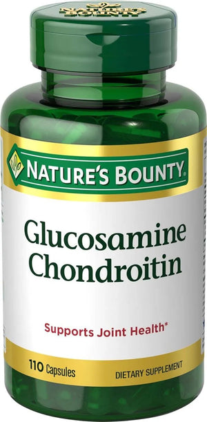 NATURE'S BOUNTY - Nature's Bounty Glucosamine Chondroitin 110 Capsulas - The Red Vitamin MX - Suplementos Alimenticios - {{ shop.shopifyCountryName }}