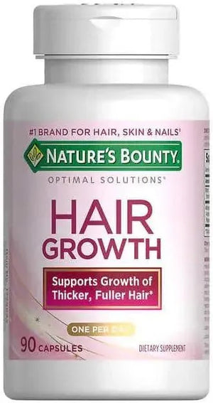 NATURE'S BOUNTY - Nature's Bounty Hair Growth 90 Capsulas - The Red Vitamin MX - Suplementos Alimenticios - {{ shop.shopifyCountryName }}